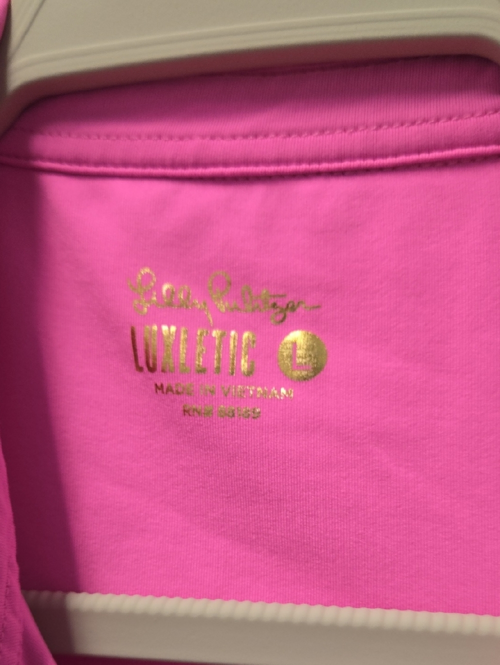 Lilly Pulitzer Luxletic Top Built In Bra - Picture 2 of 7